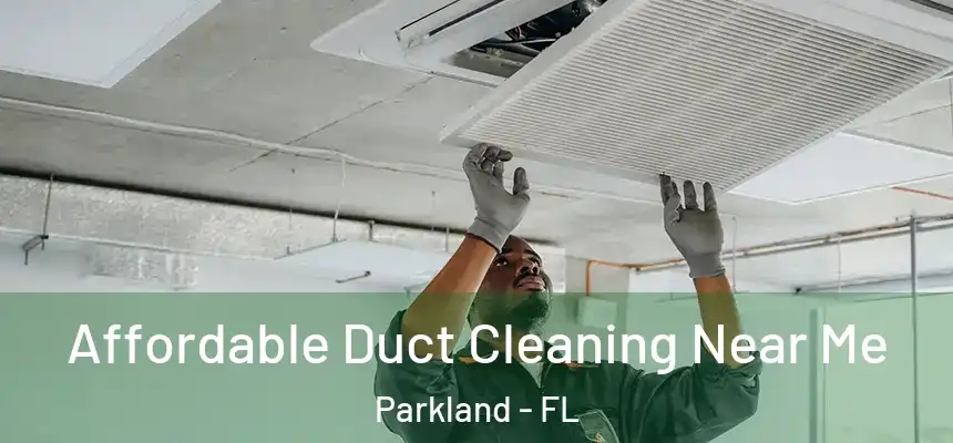 Affordable Duct Cleaning Near Me Parkland - FL