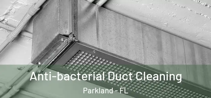 Anti-bacterial Duct Cleaning Parkland - FL