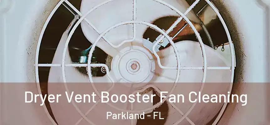 Dryer Vent Booster Fan Cleaning Parkland - FL